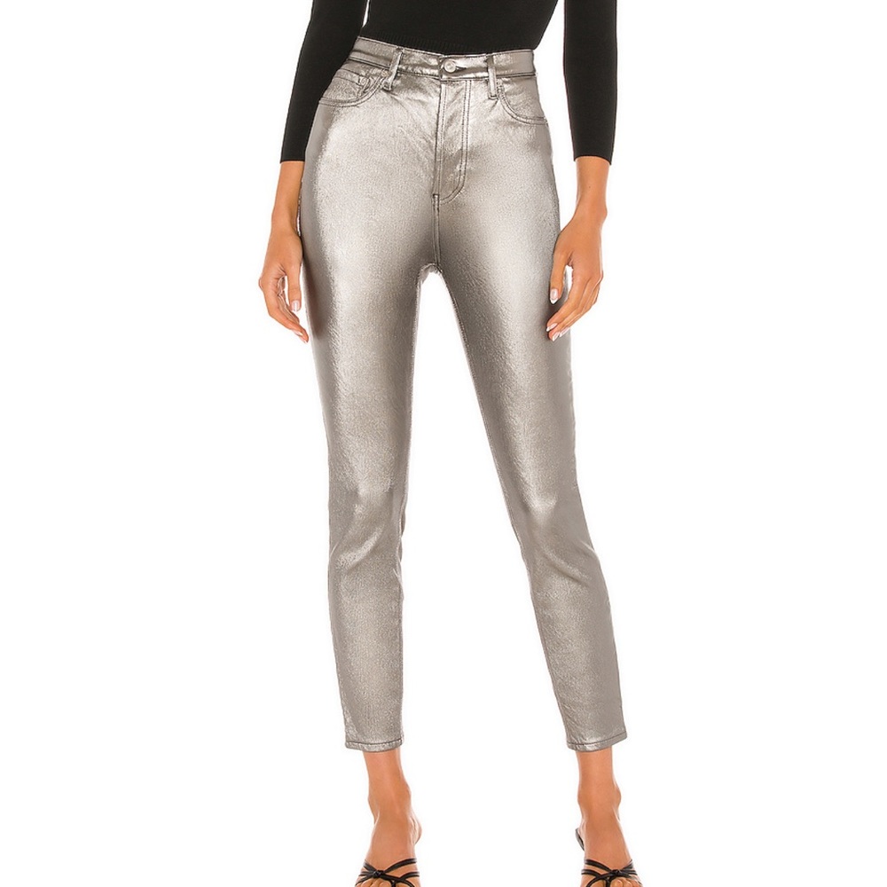 Free people never worn coated pants